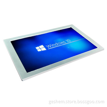 19''industrial panel pc embedded or rackmount installation Bay Trail J1900 quad core processor